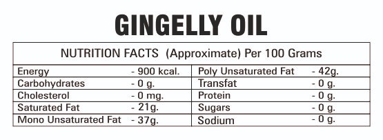 Gingelly Oil